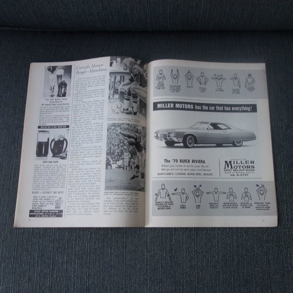 Baltimore Colts vs Atlanta Falcons Memorial Stadium November 30 1969 Program - Picture 9 of 14